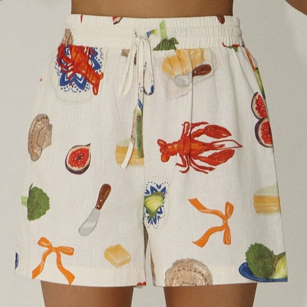 Patterned Women's Shorts